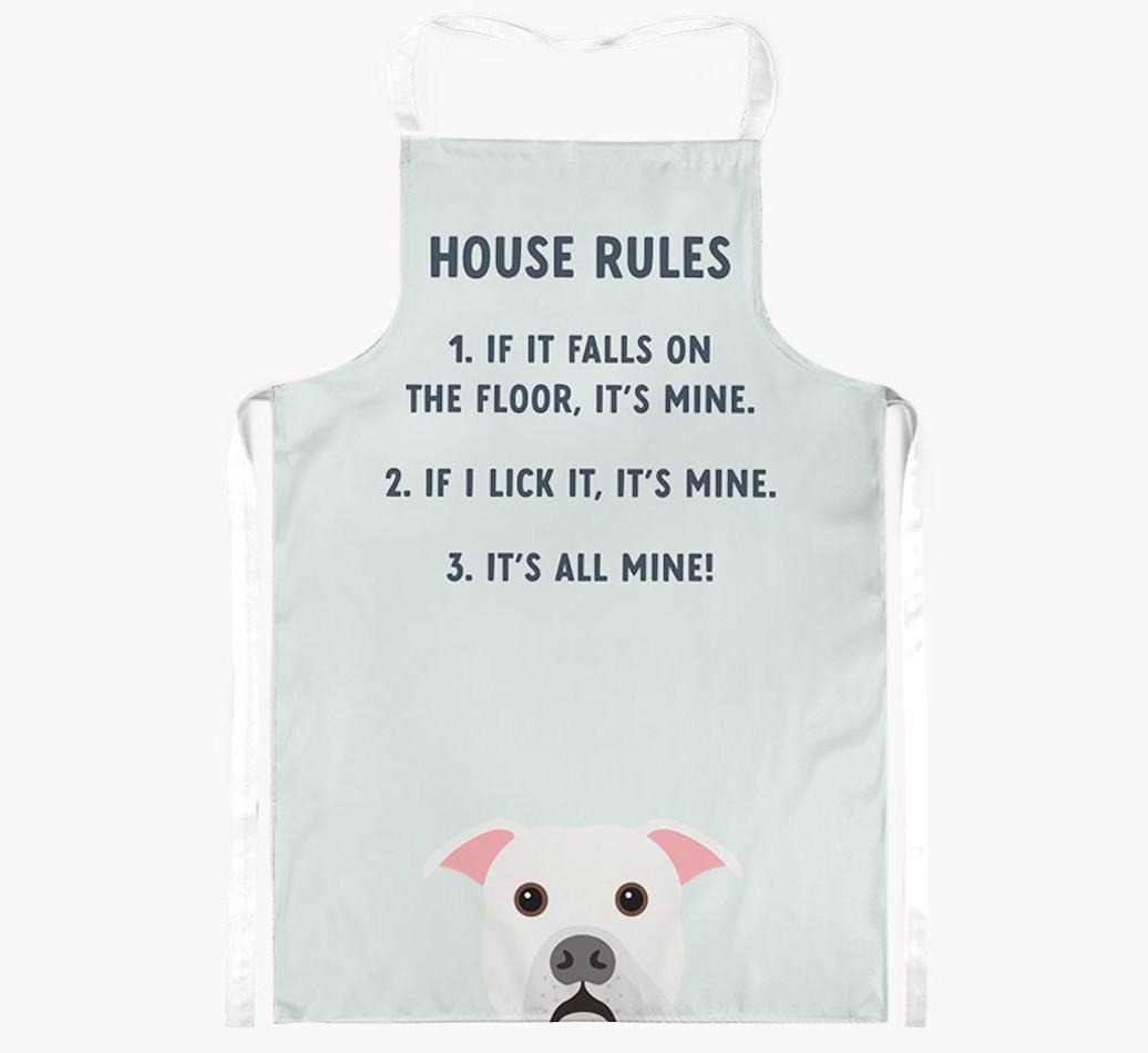 House Rules: Personalized {breedFullName} Apron