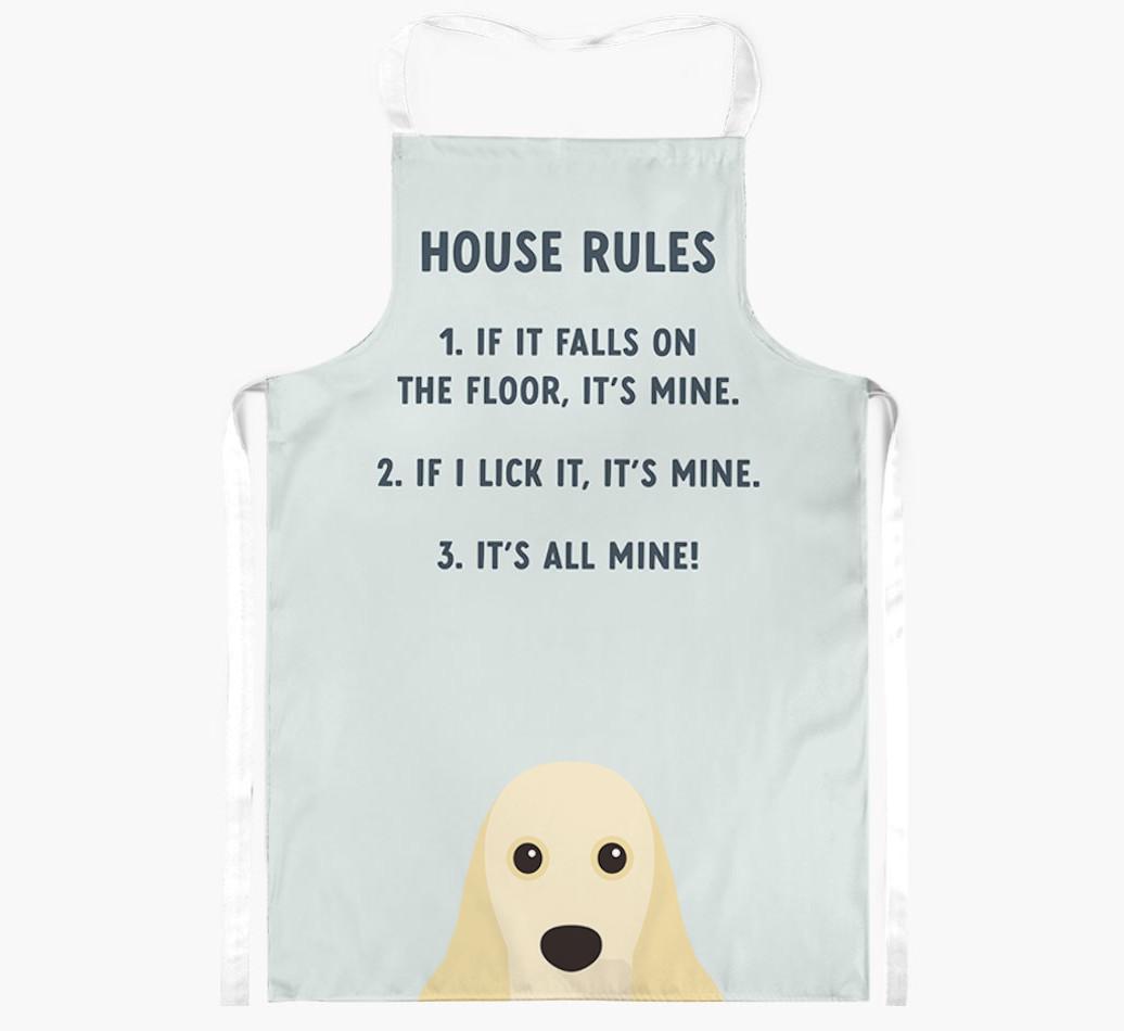 House Rules: Personalized {breedFullName} Apron