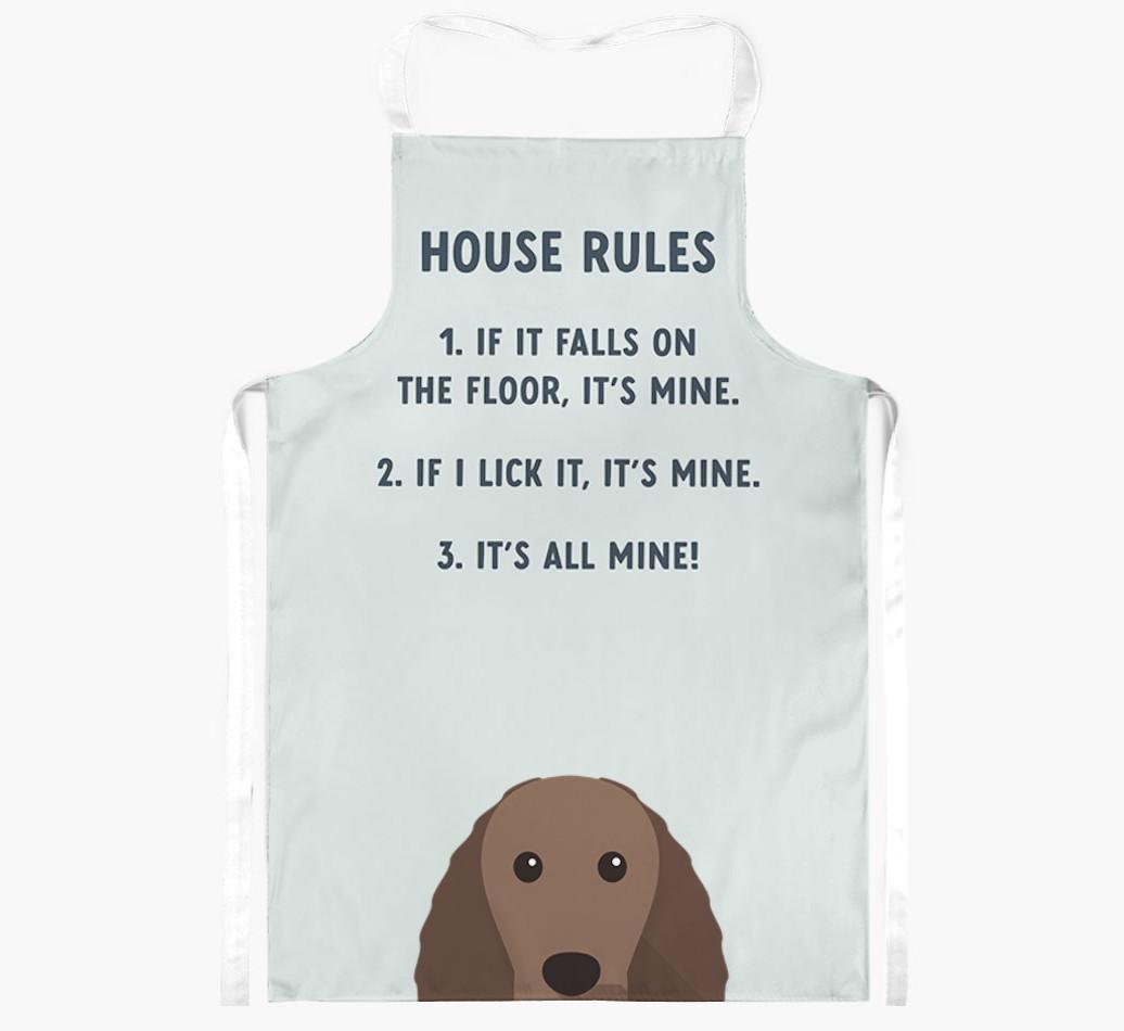 House Rules: Personalized {breedFullName} Apron