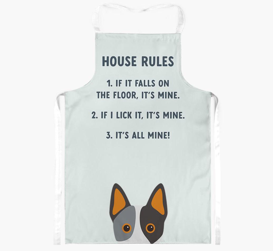 House Rules: Personalized {breedFullName} Apron