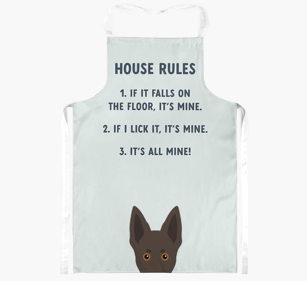 House Rules: Personalized {breedFullName} Apron
