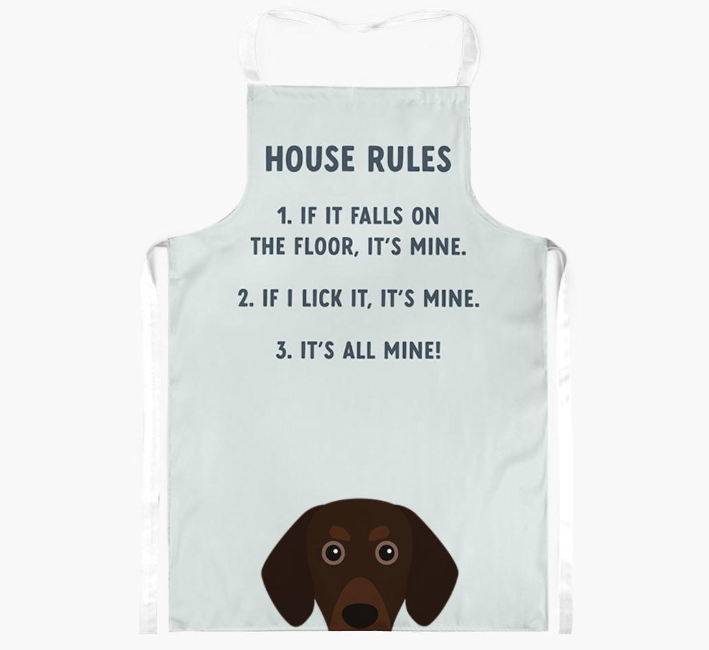 House Rules: Personalized {breedFullName} Apron
