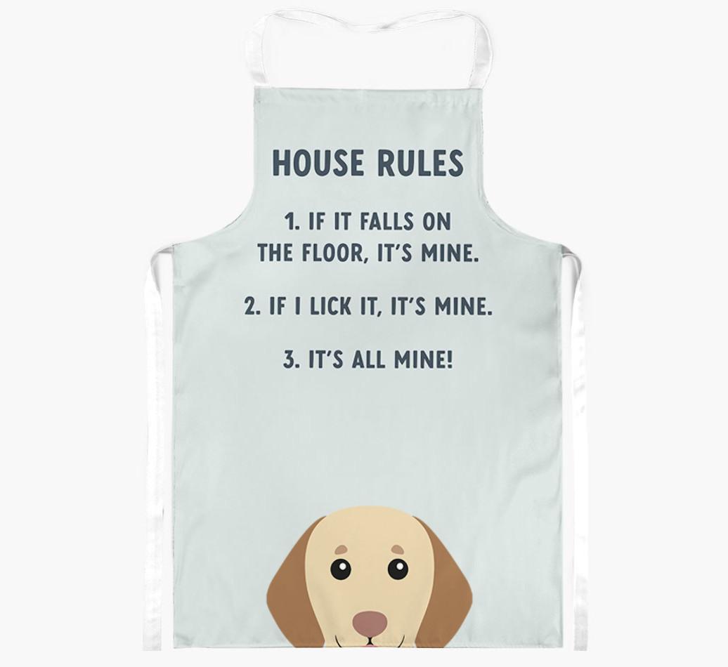 House Rules: Personalized {breedFullName} Apron