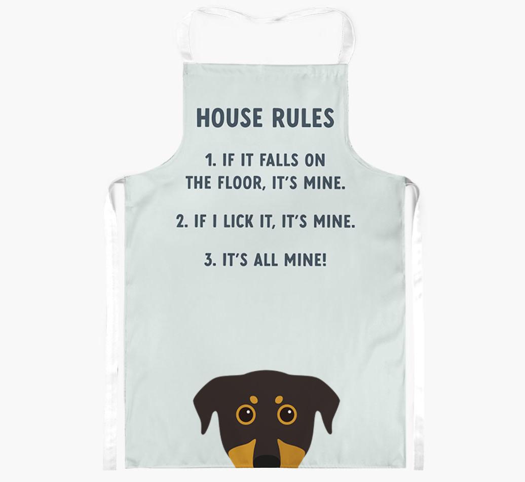 House Rules: Personalized {breedFullName} Apron