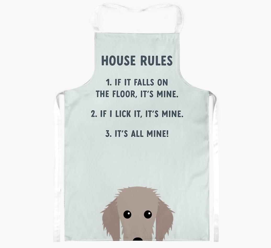 House Rules: Personalized {breedFullName} Apron