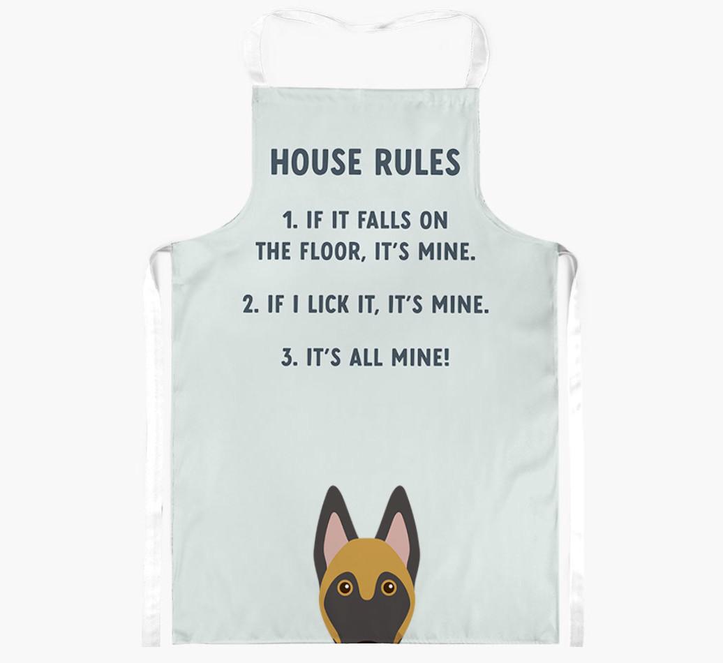 House Rules: Personalized {breedFullName} Apron