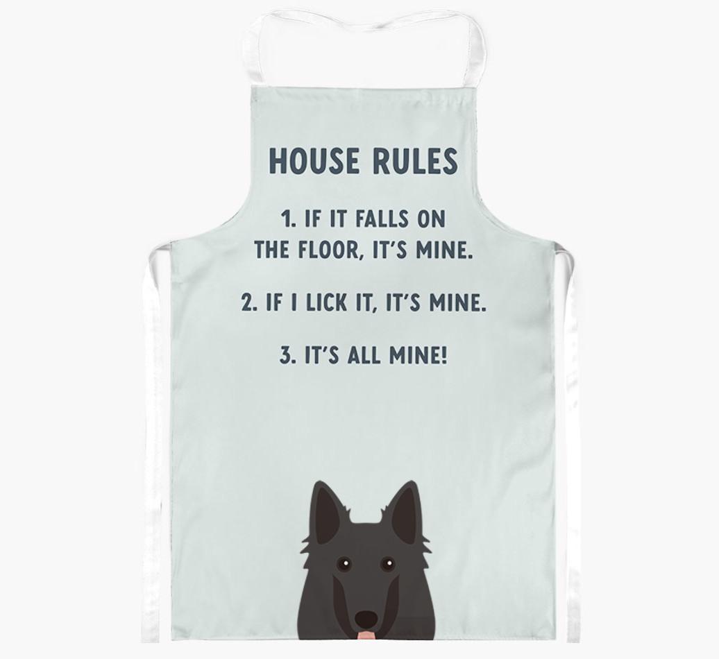 House Rules: Personalized {breedFullName} Apron