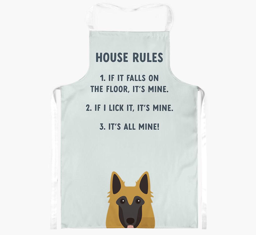House Rules: Personalized {breedFullName} Apron