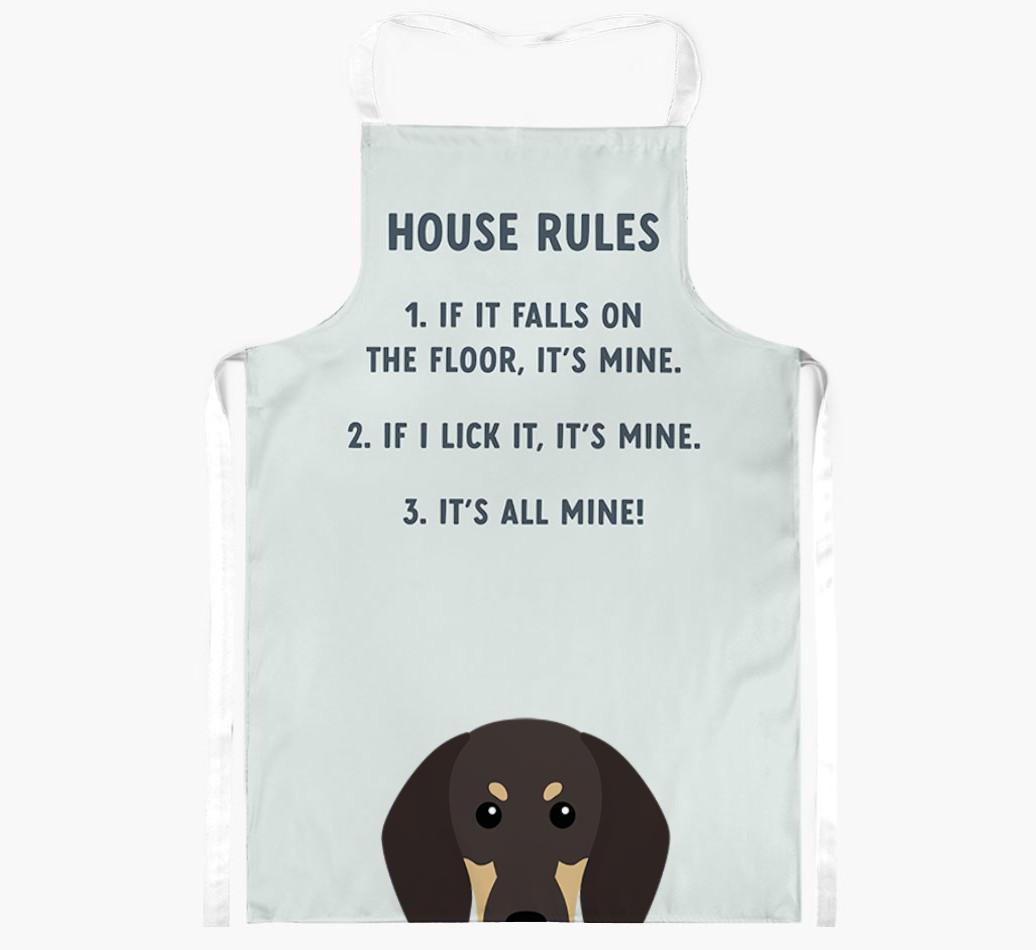 House Rules: Personalized {breedFullName} Apron