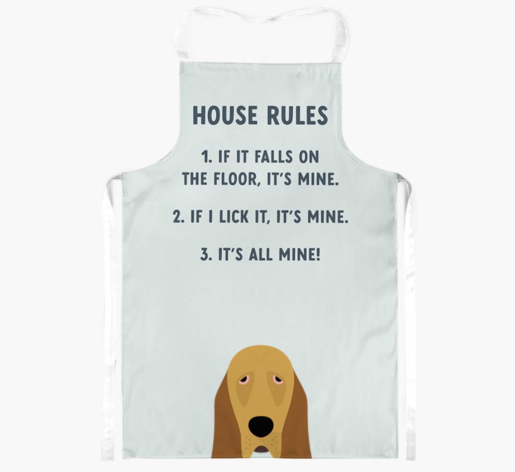 House Rules: Personalized {breedFullName} Apron