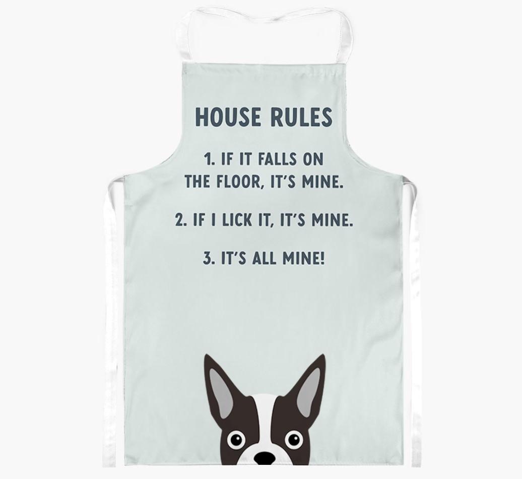 House Rules: Personalized {breedFullName} Apron