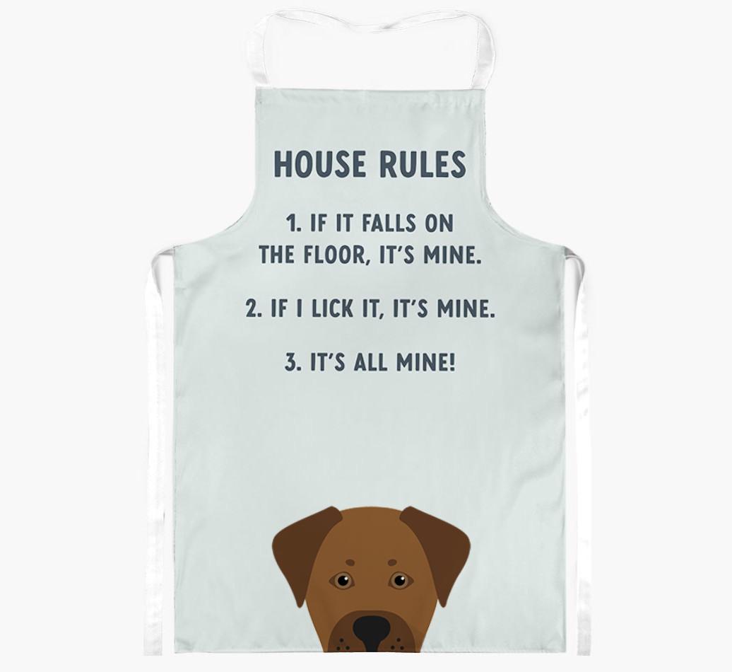 House Rules: Personalized {breedFullName} Apron