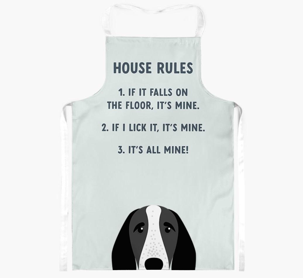House Rules: Personalized {breedFullName} Apron