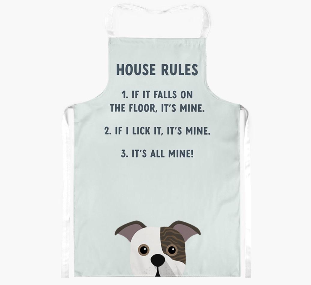 House Rules: Personalized {breedFullName} Apron