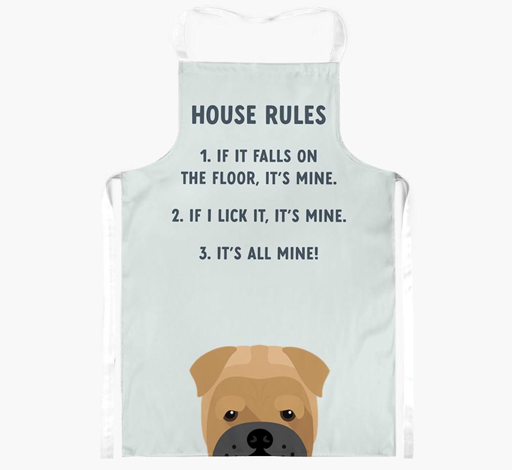 House Rules: Personalized {breedFullName} Apron