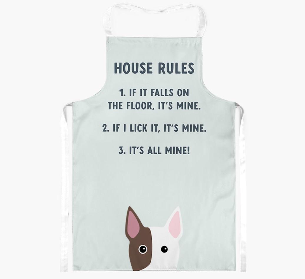 House Rules: Personalized {breedFullName} Apron