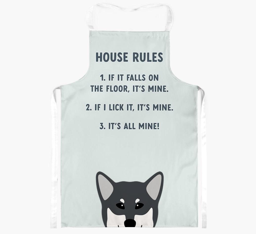 House Rules: Personalized {breedFullName} Apron