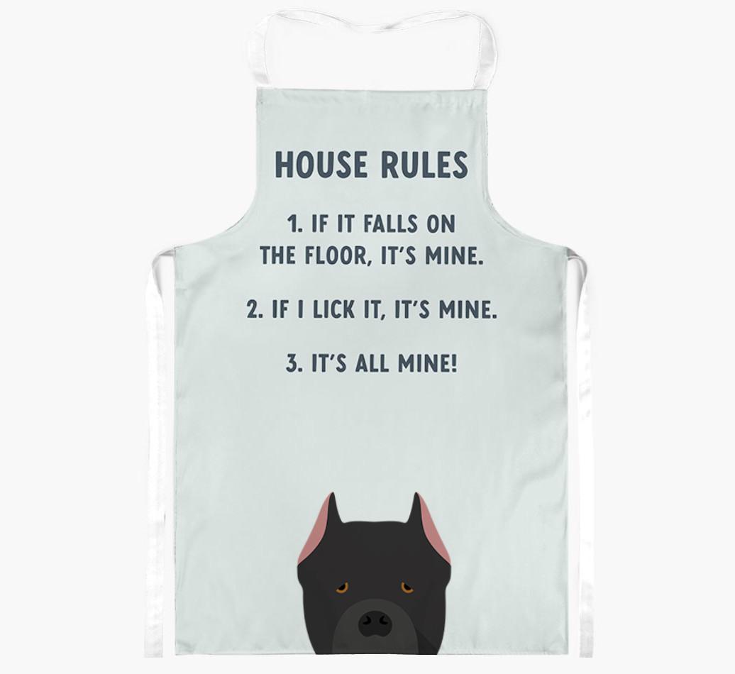 House Rules: Personalized {breedFullName} Apron