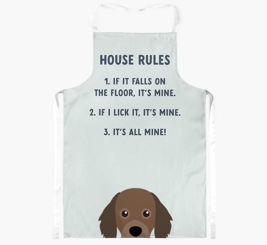 House Rules: Personalized {breedFullName} Apron