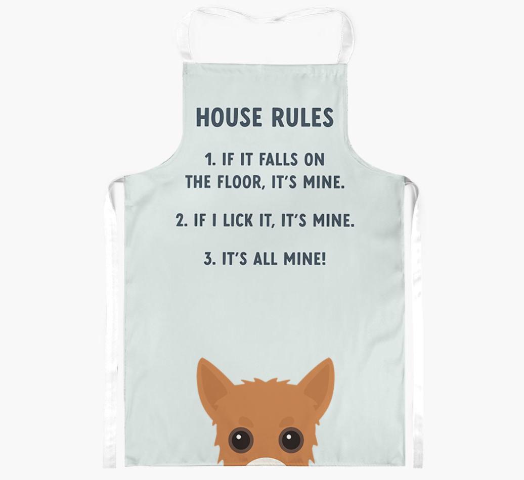 House Rules: Personalized {breedFullName} Apron