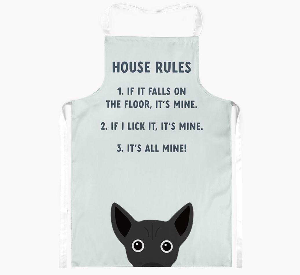 House Rules: Personalized {breedFullName} Apron