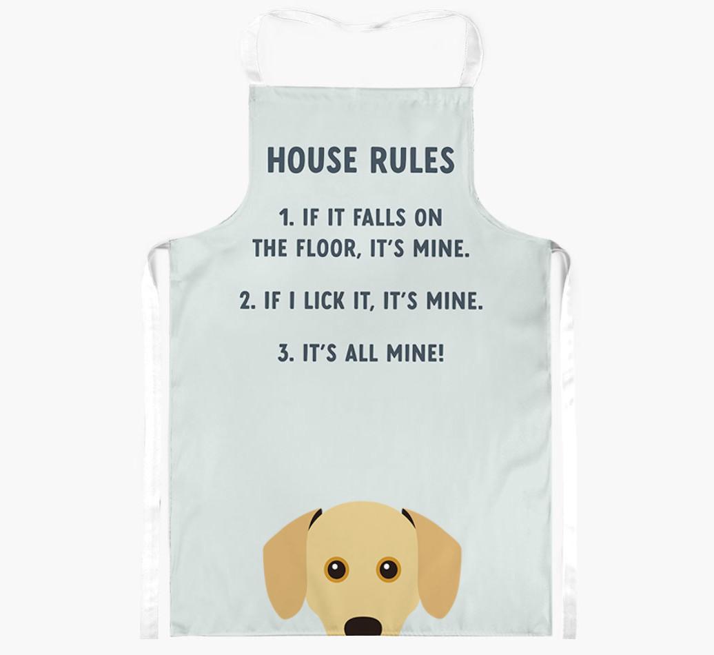 House Rules: Personalized {breedFullName} Apron
