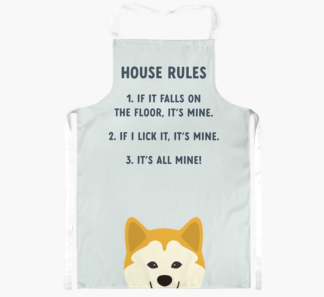 House Rules: Personalized {breedFullName} Apron