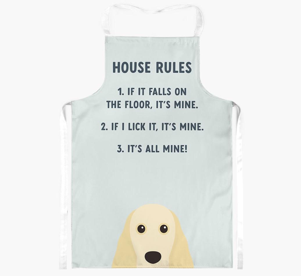 House Rules: Personalized {breedFullName} Apron