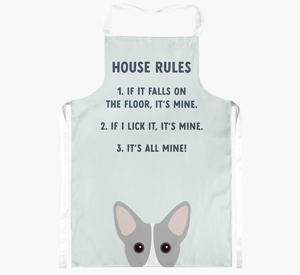 House Rules: Personalized {breedFullName} Apron
