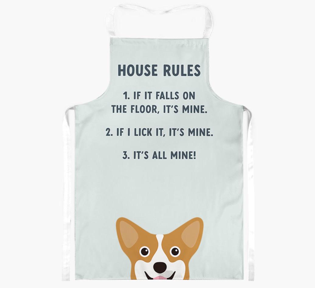 House Rules: Personalized {breedFullName} Apron