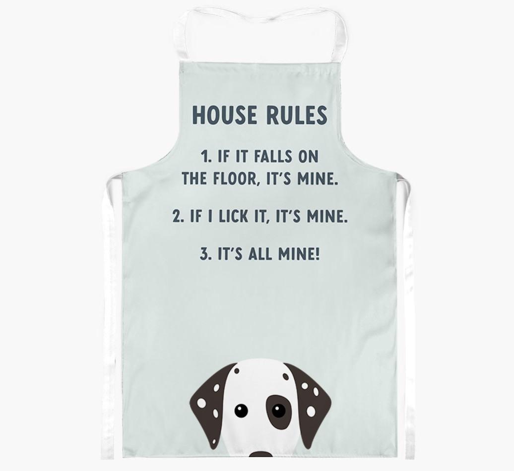 House Rules: Personalized {breedFullName} Apron