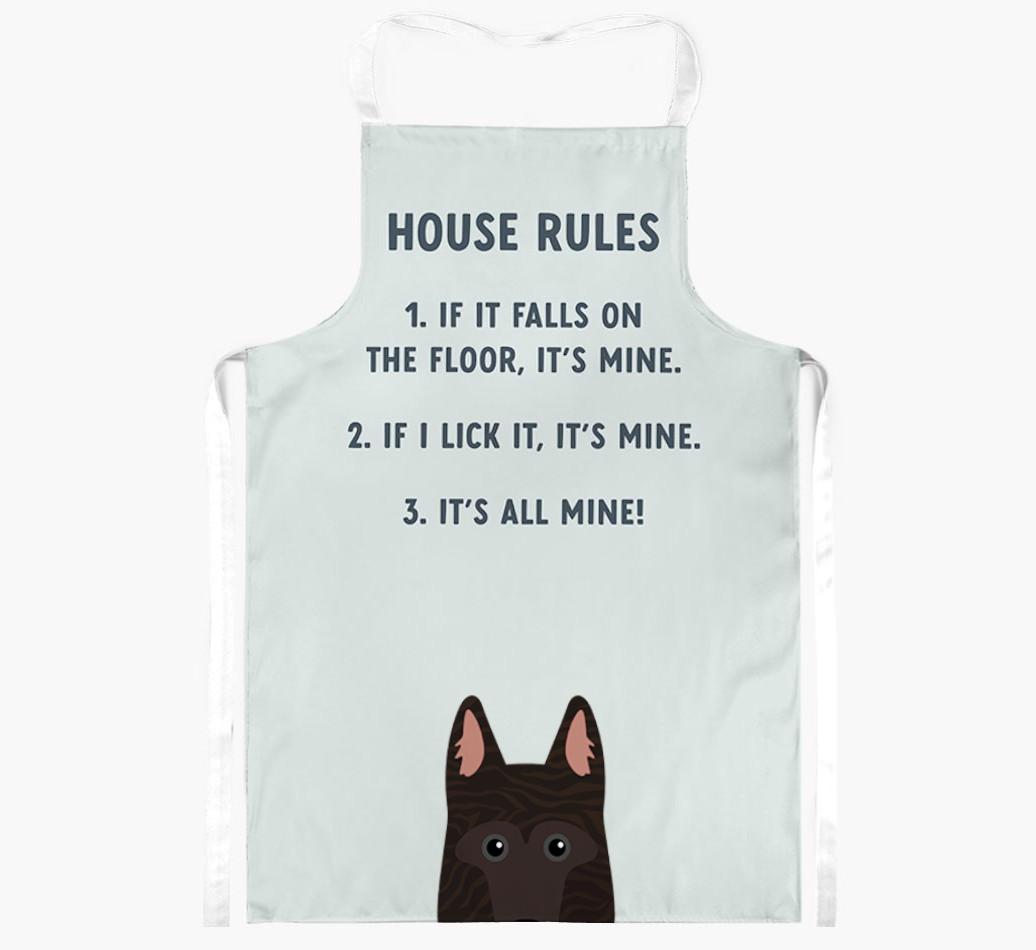 House Rules: Personalized {breedFullName} Apron