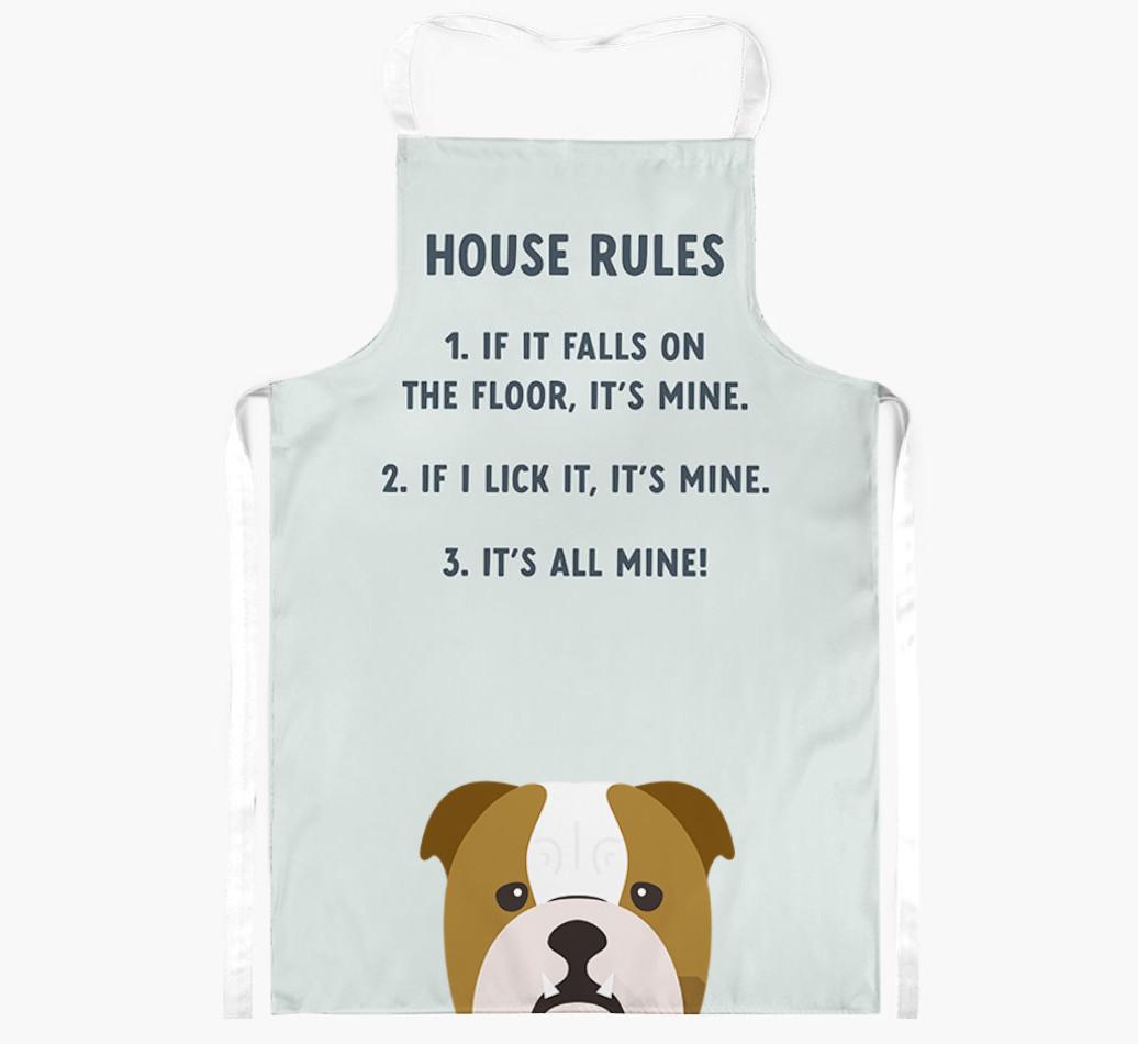 House Rules: Personalized {breedFullName} Apron