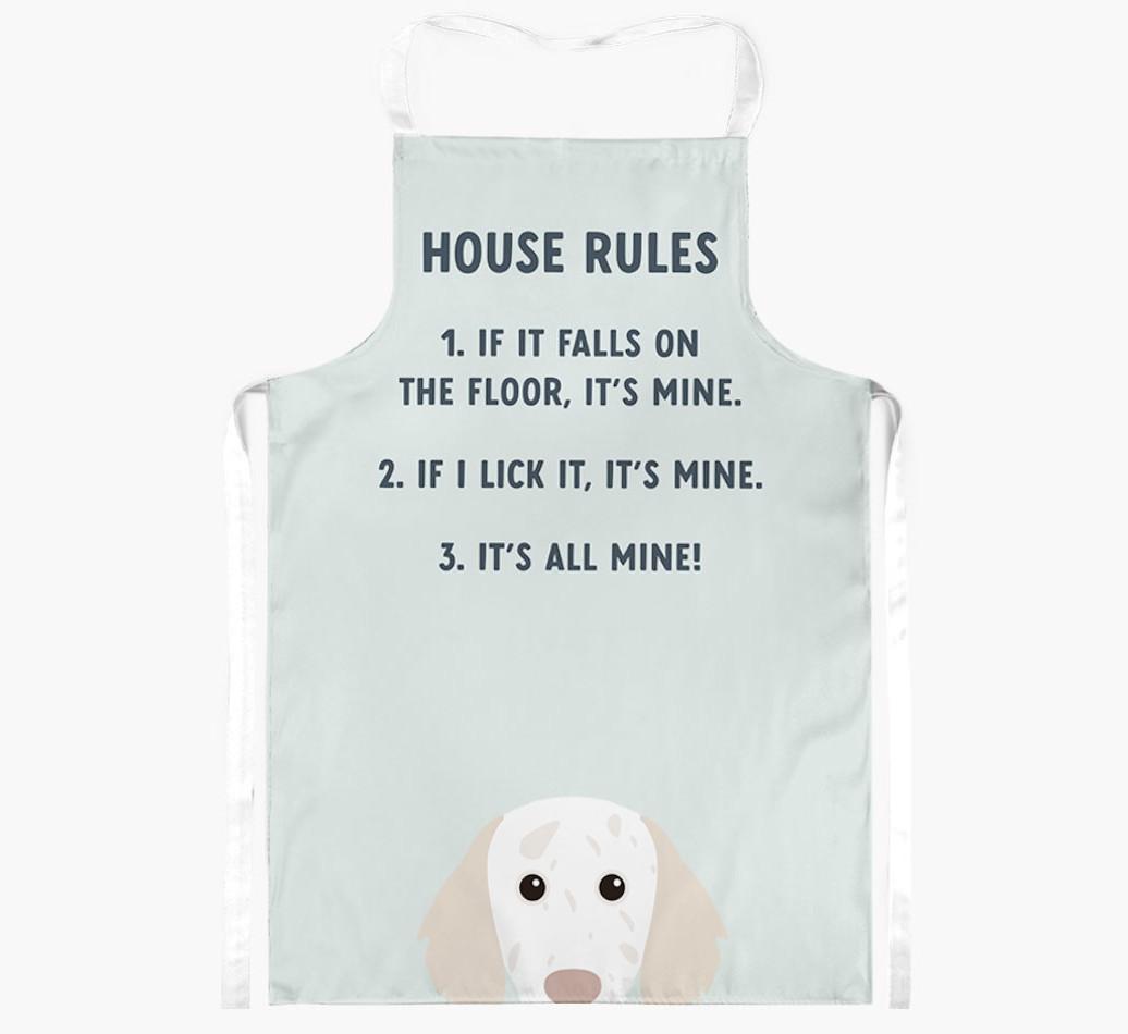 House Rules: Personalized {breedFullName} Apron