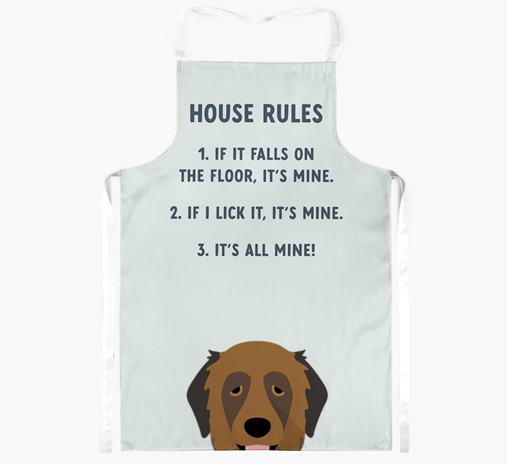House Rules: Personalized {breedFullName} Apron
