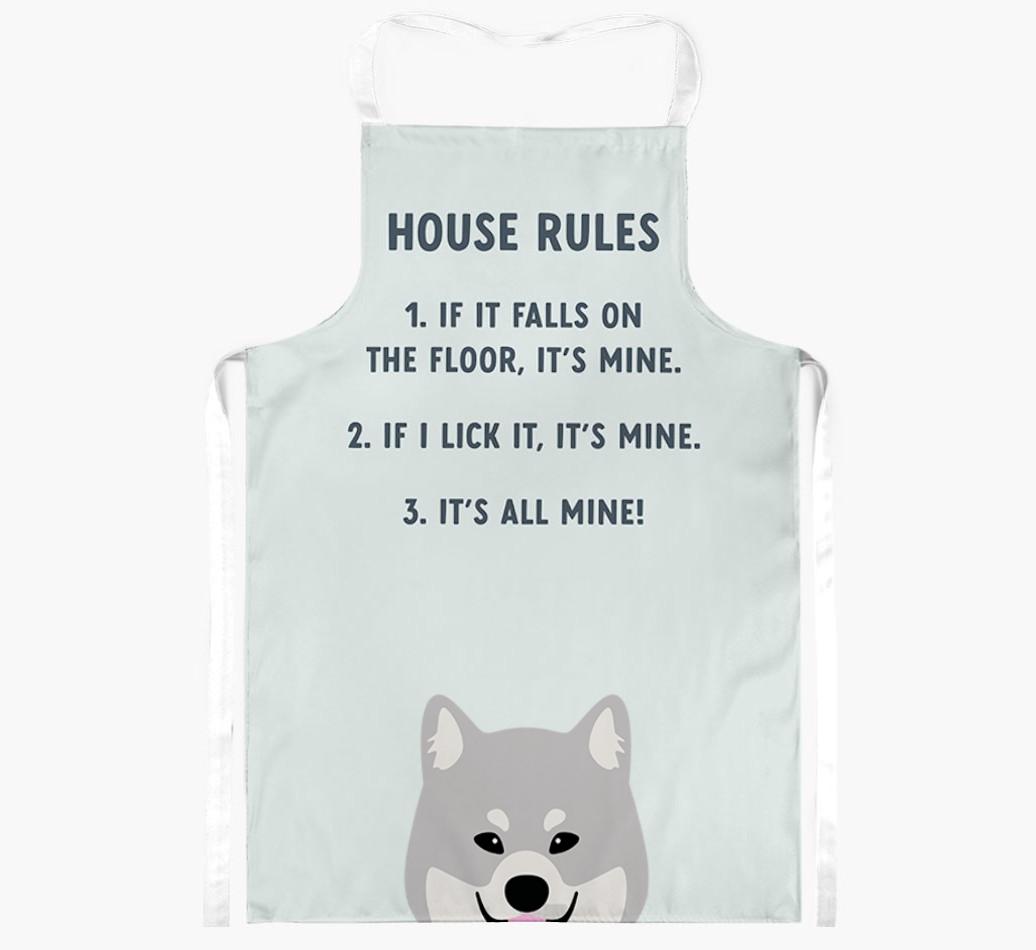 House Rules: Personalized {breedFullName} Apron