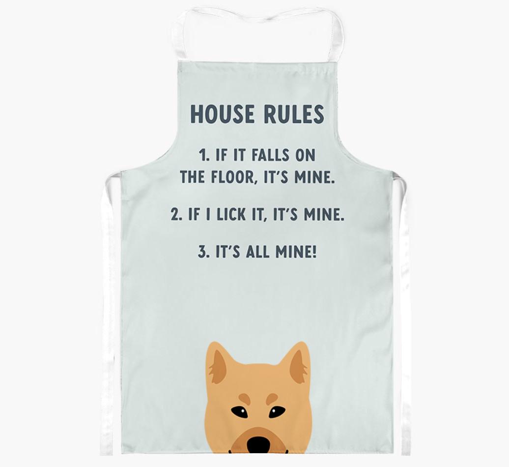 House Rules: Personalized {breedFullName} Apron