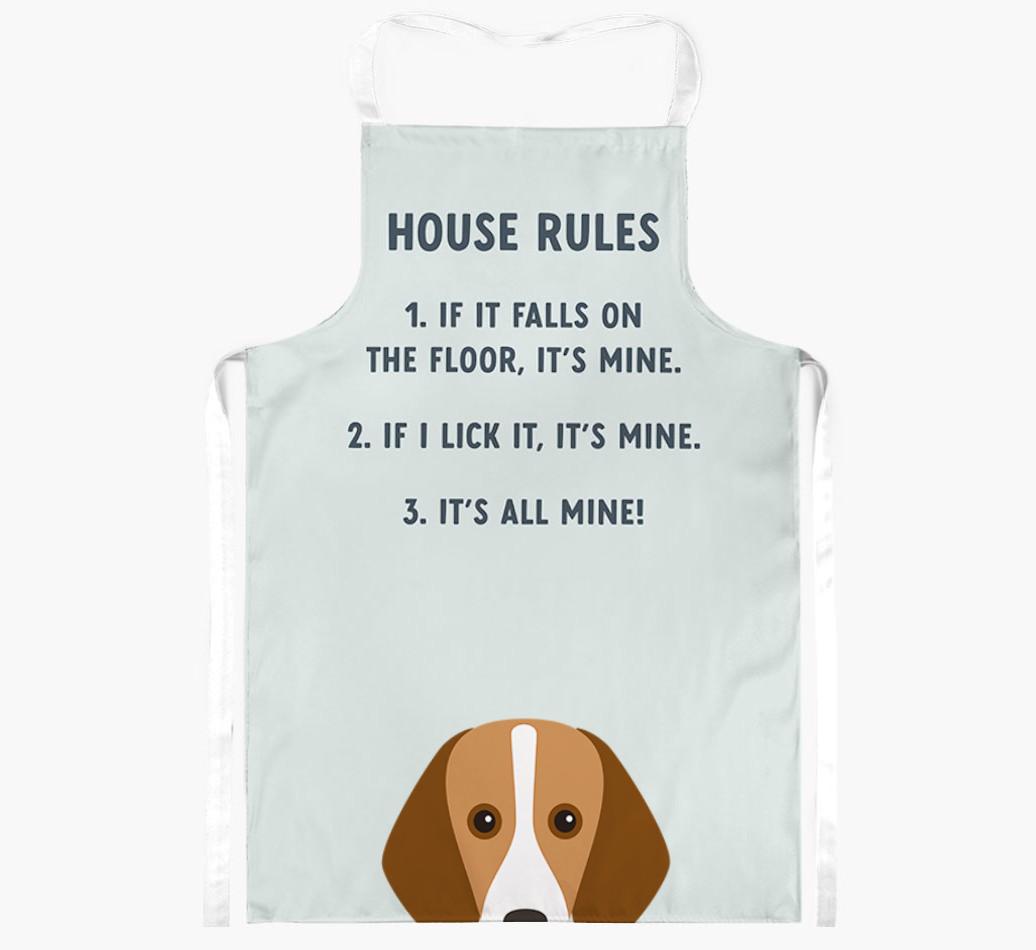 House Rules: Personalized {breedFullName} Apron