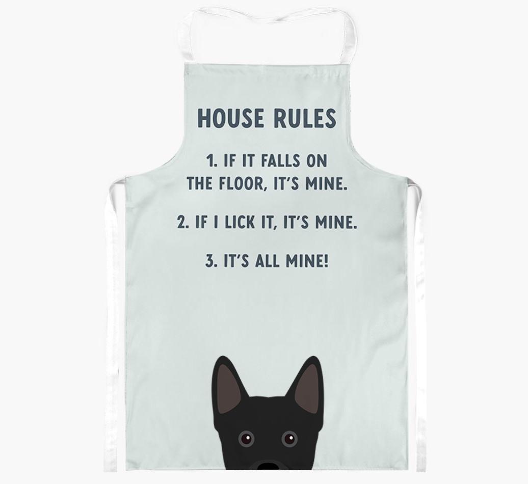 House Rules: Personalized {breedFullName} Apron