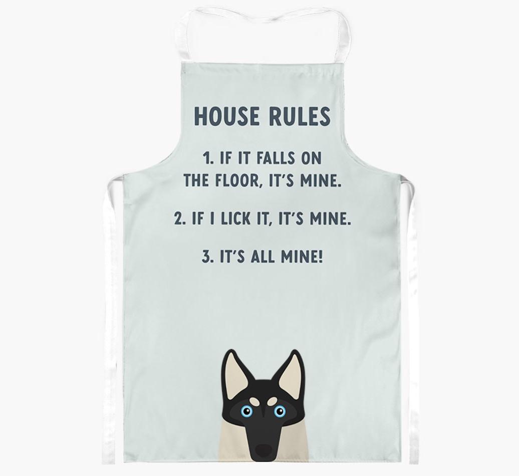 House Rules: Personalized {breedFullName} Apron