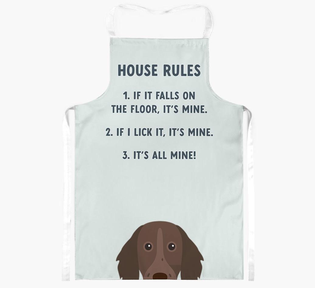 House Rules: Personalized {breedFullName} Apron