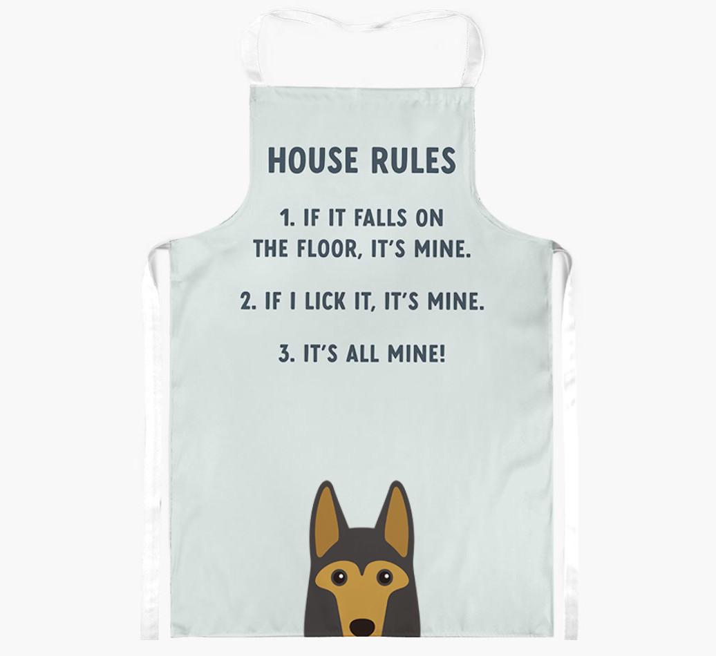 House Rules: Personalized {breedFullName} Apron