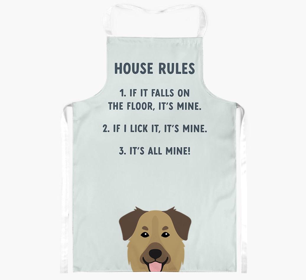 House Rules: Personalized {breedFullName} Apron