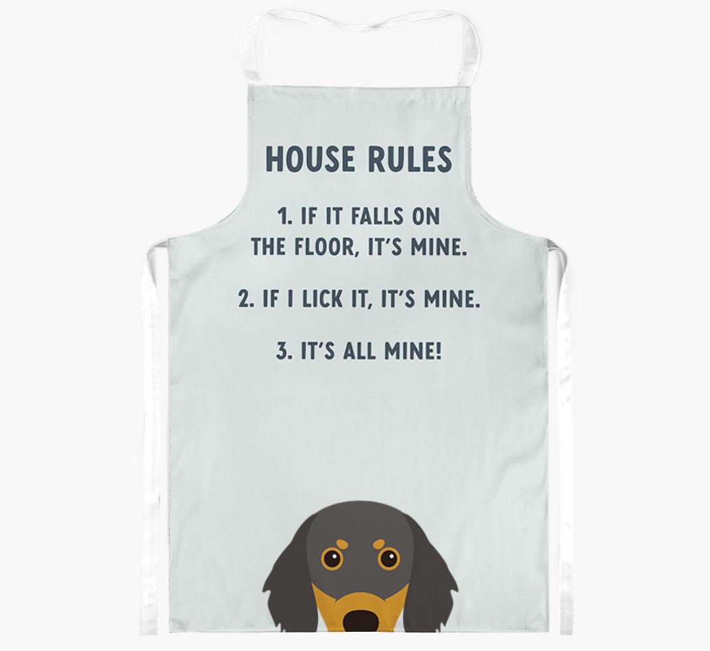House Rules: Personalized {breedFullName} Apron