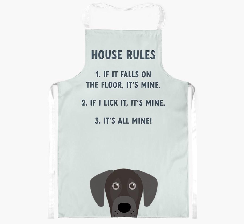 House Rules: Personalized {breedFullName} Apron