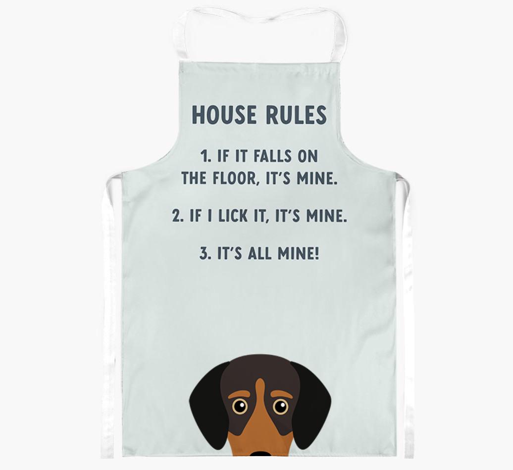 House Rules: Personalized {breedFullName} Apron