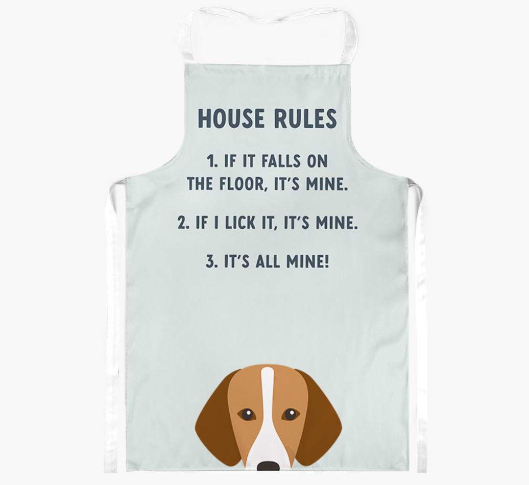 House Rules: Personalized {breedFullName} Apron