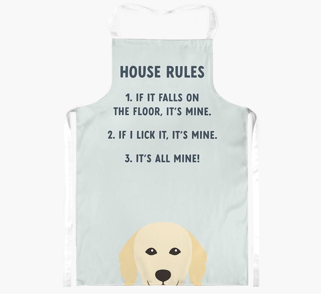 House Rules: Personalized {breedFullName} Apron