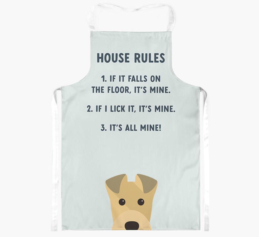 House Rules: Personalized {breedFullName} Apron