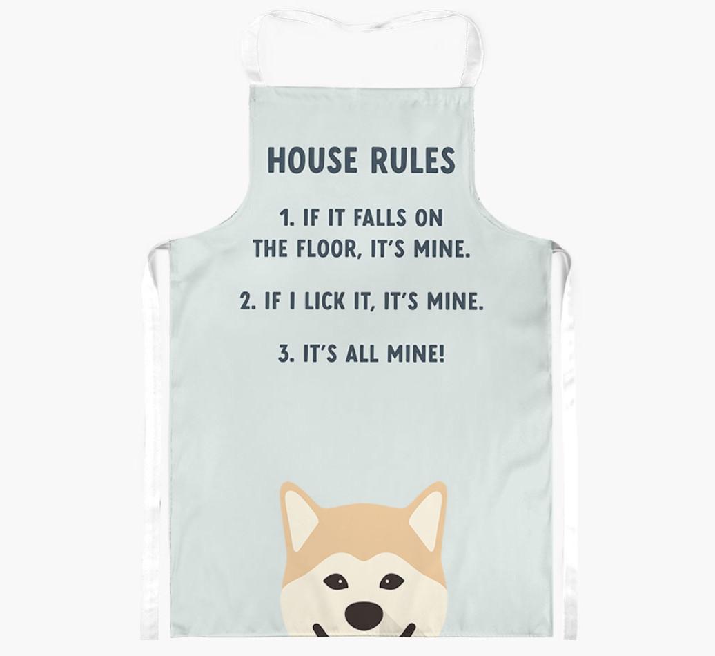 House Rules: Personalized {breedFullName} Apron